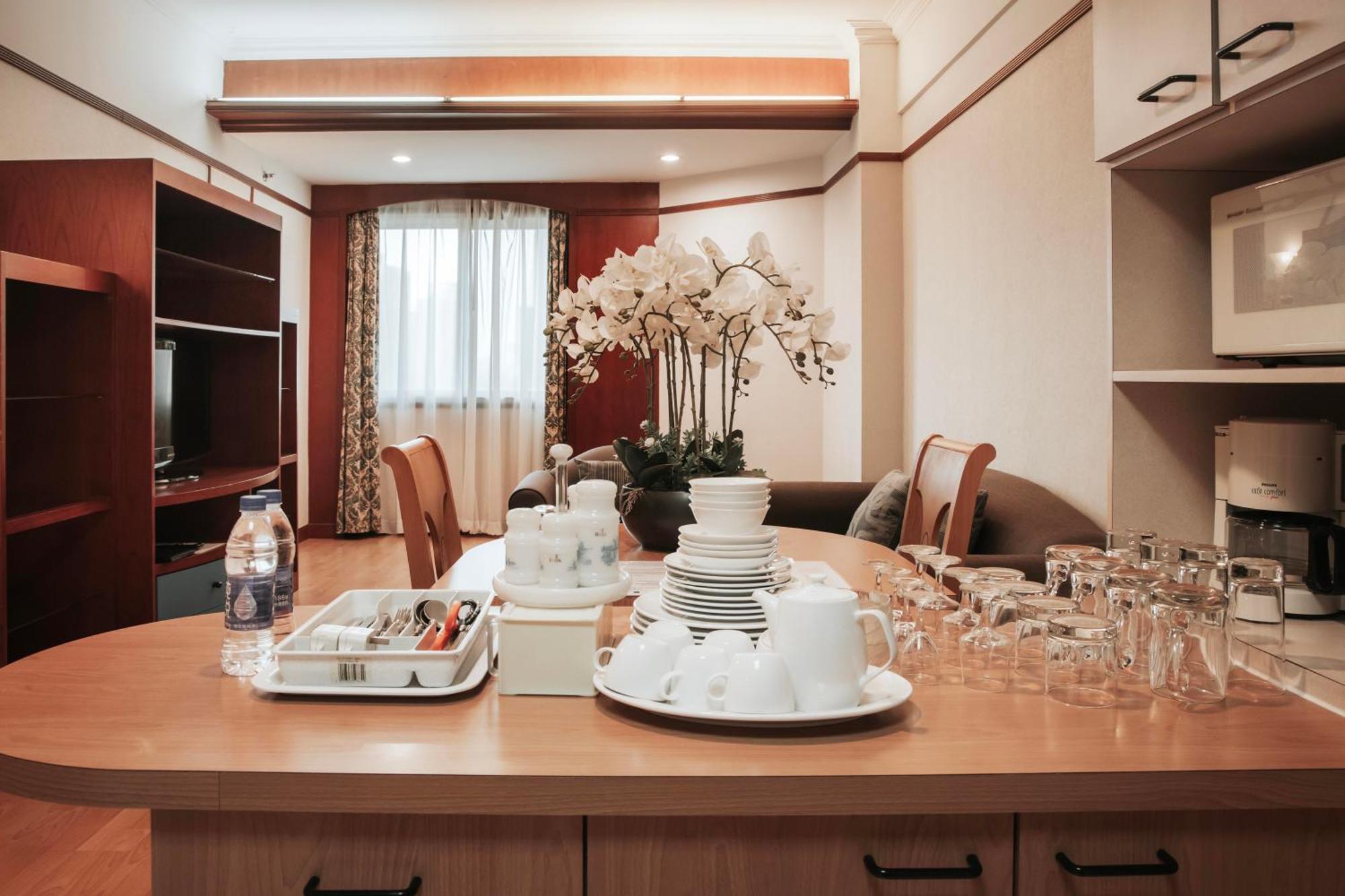 Beijing Lido Serviced Residence Fangyuan West Road Branch Eksteriør billede